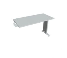 Pracovný stôl Flex, 120x75,5x60 cm, sivý/kov