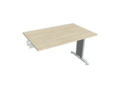 Rokovací stôl Flex, 120x75,5x80 cm, agát/kov