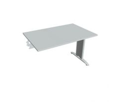 Rokovací stôl Flex, 120x75,5x80 cm, sivý/kov