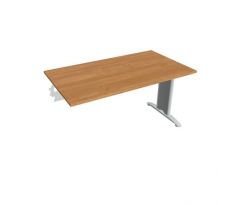 Rokovací stôl Flex, 140x75,5x80 cm, jelša/kov