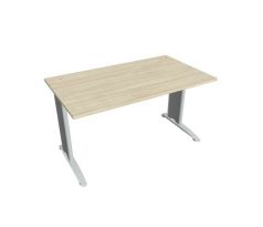 Pracovný stôl Flex, 140x75,5x80 cm, agát/kov