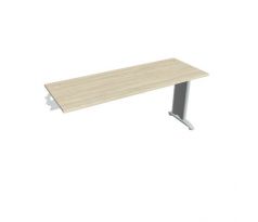 Pracovný stôl Flex, 160x75,5x60 cm, agát/kov