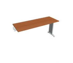 Pracovný stôl Flex, 160x75,5x60 cm, čerešňa/kov