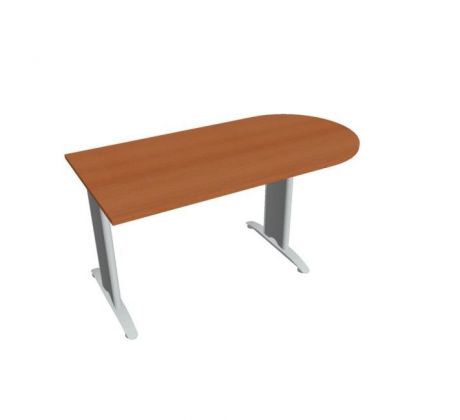Doplnkový stôl Flex, 160x75,5x80 cm, čerešňa/kov