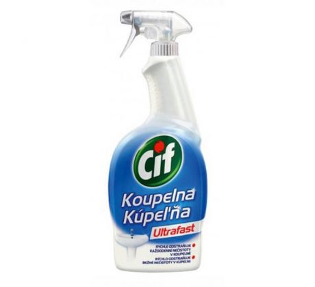 Cif KÚPEĽŇA Ultrafast čistič s rozprašovačom 750 ml