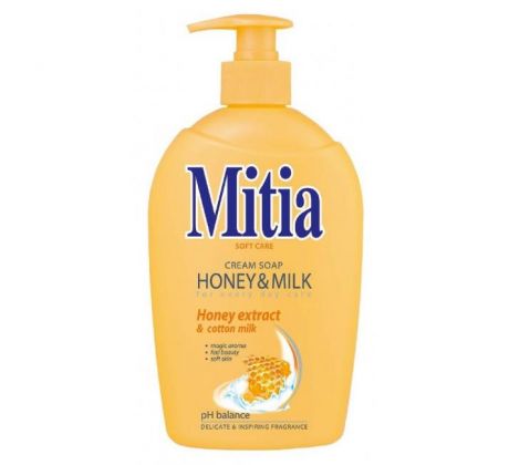 Mitia tekuté mydlo 500 ml - Med&Mlieko