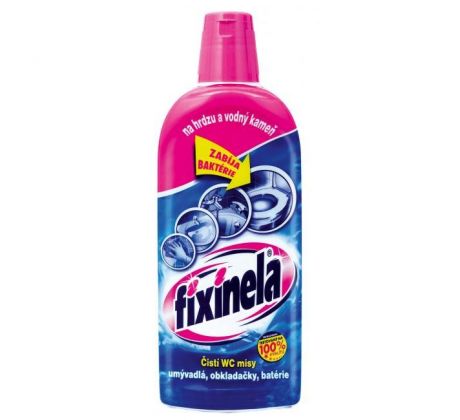 Fixinela WC tekutý čistič 500 ml (ružová)