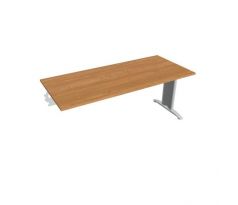 Rokovací stôl Flex, 180x75,5x80 cm, jelša/kov