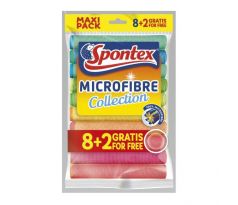 Utierky Spontex Microfibre 8 + 2 ZDARMA