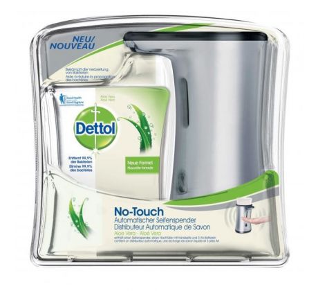 Dettol bezdotykový dávkovač s náplňou 250 ml - Aloe Vera