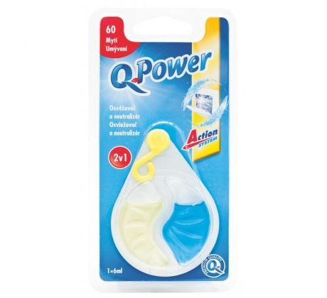 Q-Power vôňa do umývačky riadu 6 ml