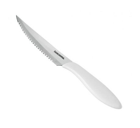 Nôž steakový PRESTO 12cm , 6 ks biela