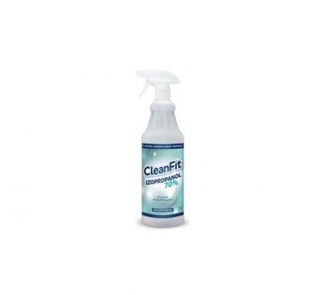 DARČEK - CleanFit alkoholový roztok IZOPROPYLALKOHOL 70% s rozprašovačom 1 l  - Objednaj 2 ks a dostaneš darček 1 ks CleanFit dezinfekčný gél 70% citrus na ruky s rozprašovačom 50 ml ( Platí do 30.5.2025)