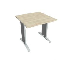 Rokovací stôl Flex, 80x75,5x80 cm, agát/kov