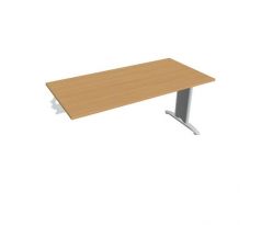 Rokovací stôl Flex, 160x75,5x80 cm, buk/kov