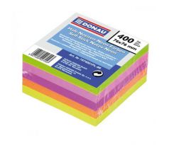 Samolepiaci bloček Donau neonové farby 76x76mm