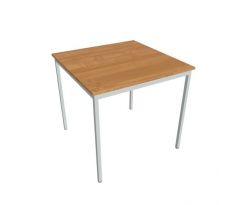 Jedálenský stôl Hobis, 80x75x80 cm, jelša