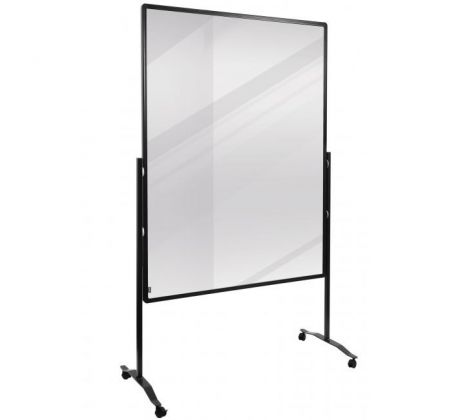Moderačná predeľovacia tabuľa PREMIUM PLUS 150x120cm transparentná