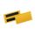 Magnetické vrecko na štítok 100 x 38 mm 50 ks žlté