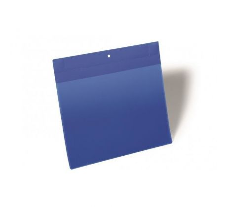 Magnetické vrecko na štítok 297 x 210 mm na šírku 10 ks modré