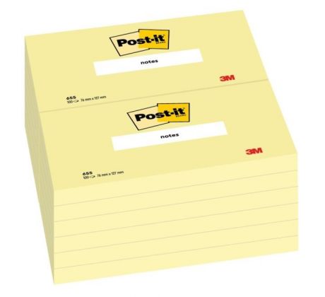 Bloček Post-it 76x127 žltý