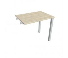 Pracovný stôl Uni k pozdĺ. reťazeniu, 80x75,5x60 cm, agát/sivá