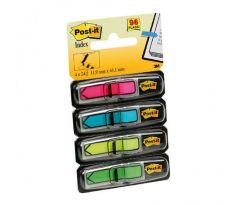 Post-it index šípky neónové, 11,9 x 43,1 mm
