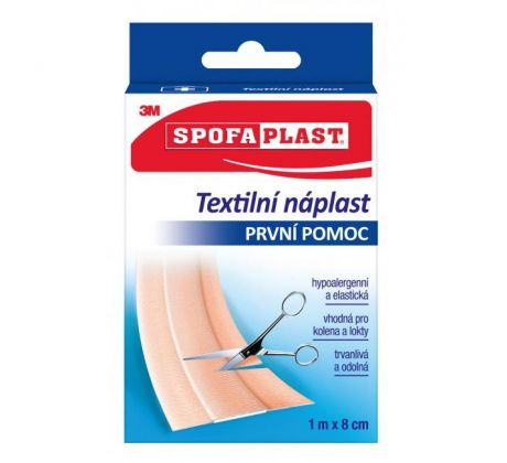 3M Spofaplast 164 Textilná elastická náplasť, 1 m x 8 cm