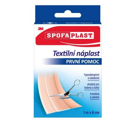 3M Spofaplast 154 Textilná elastická náplasť, 1 m x 6 cm