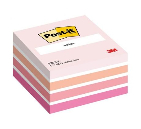 Samolepiaci bloček Post-it 76x76 ružová