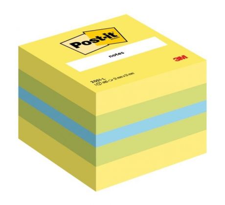 DARČEK - Samolepiaci bloček Post-it, 51 x 51 mm, mini, mix farieb  - Objednaj 1 ks a dostaneš darček 1 ks Chladiaci uterák s logom Scotch / BD ( Platí do 30.9.2025)