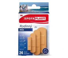 3M Spofaplast Rodinný Mix 603, 24 ks