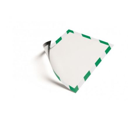 Panel DURAFRAME MAGNETIC SECURITY A4 zeleno-biely