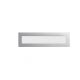 Magnetický DURAFRAME MAGNETIC Top pre A4, 210x40 mm, strieborný