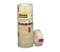 Lepiaca páska Scotch 550 19 mm x 33 m 8ks