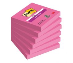 Samolepiaci bloček Post-it Super Sticky ružové 76x76mm