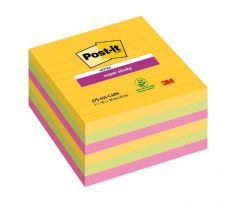 BločkyPost-it Super Sticky CARNIVAL, veľkosť 101x 101 mm, 6 bločkov po 90 lístkov