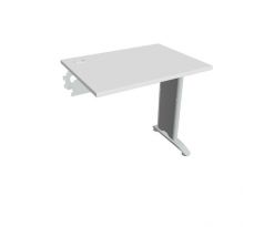 Pracovný stôl Flex, 80x75,5x60 cm, biely/kov