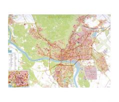 Mapa Bratislava s registrom 1:15.000