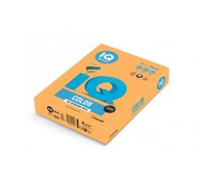 Farebný papier IQ color neónovo oranžový NEOOR, A4 80g