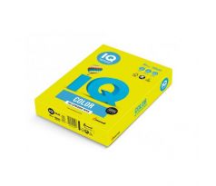 Farebný papier IQ color neónovo žltý NEOGB, A4, 80g