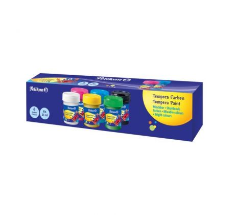 Temperové farby Pelikan 25ml 6 farieb