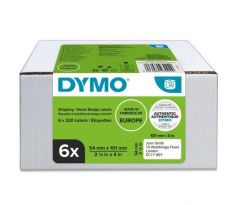 Samolepiace etikety Dymo LW 101x54mm menovky balíky biele 1320ks