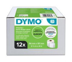 Samolepiace etikety Dymo LW 101x54mm menovky balíky biele 2640ks