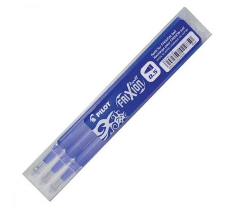 Náhradná náplň do gumovacieho rollera PILOT Frixion 0,5 mm modrá 3ks