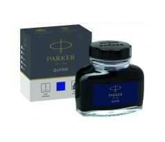 Atrament Parker QUINK do plniacich pier modrý 57 mℓ