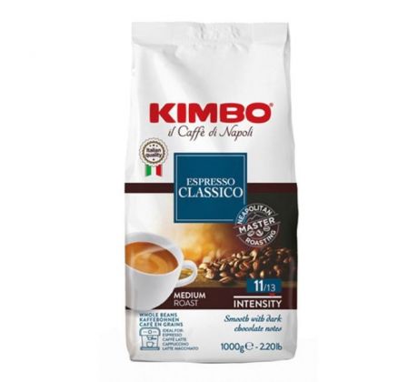 Káva KIMBO Espresso Classico, zrnková 1 kg