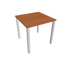 Pracovný stôl Uni, 120x75,5x80 cm, čerešňa/sivá