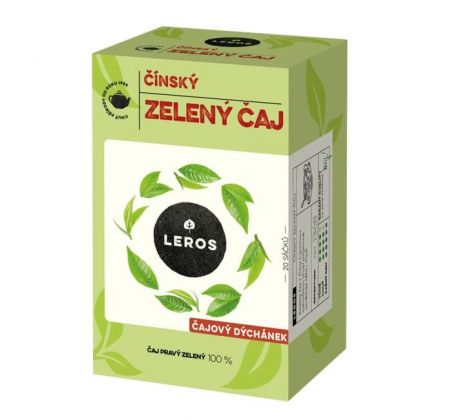 Čaj LEROS čínsky zelený Čajová chvíľka HB 20 x 2 g