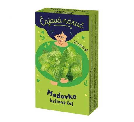 Čaj LEROS bylinný Čajová náruč medovka 20 x 1 g